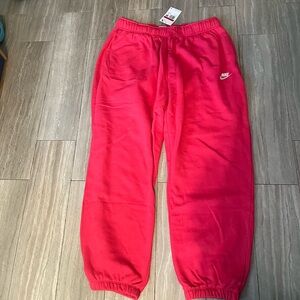 Nike Vibrant Red Joggers